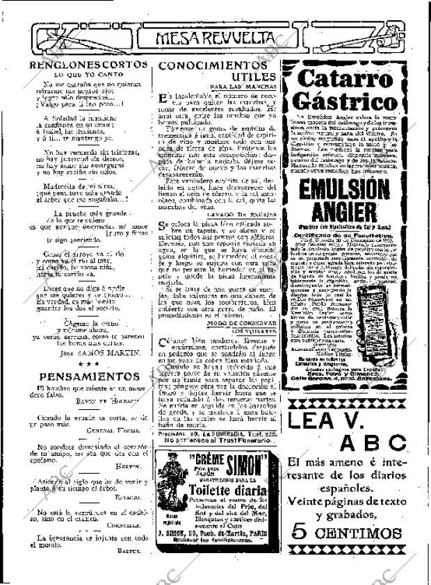 BLANCO Y NEGRO MADRID 30-10-1910 página 46