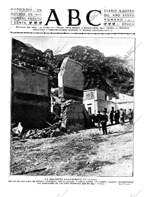 ABC MADRID 01-11-1910 página 1