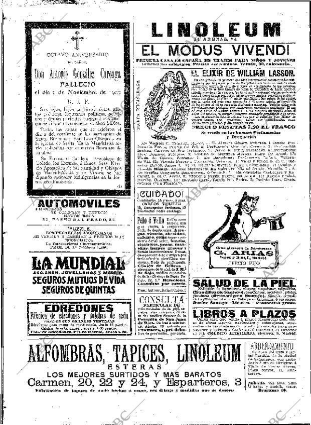 ABC MADRID 01-11-1910 página 18
