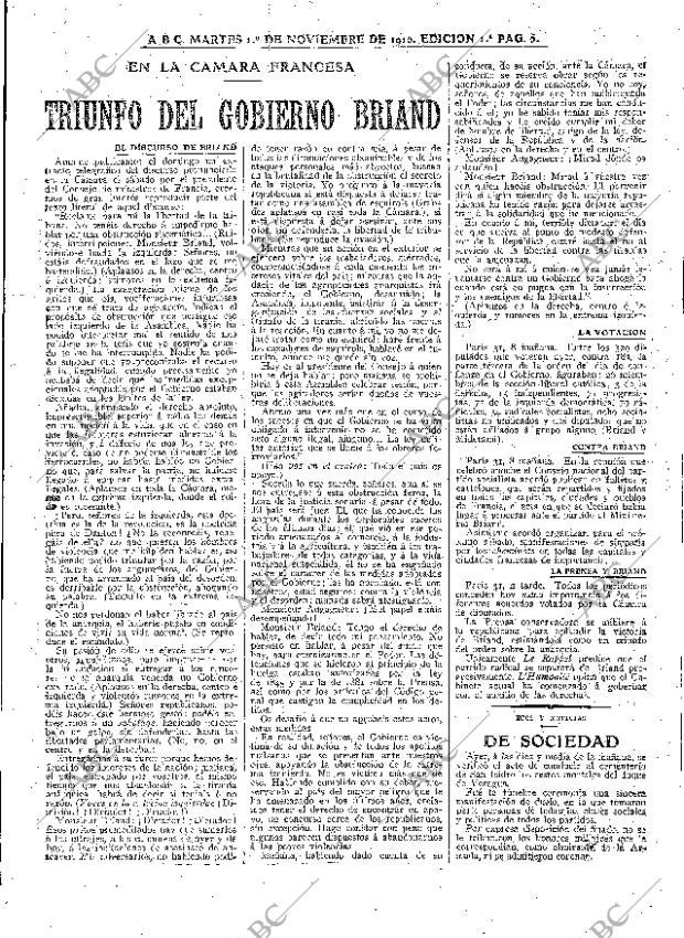 ABC MADRID 01-11-1910 página 5