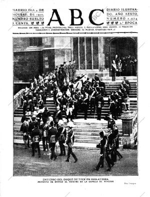 ABC MADRID 04-11-1910 página 1