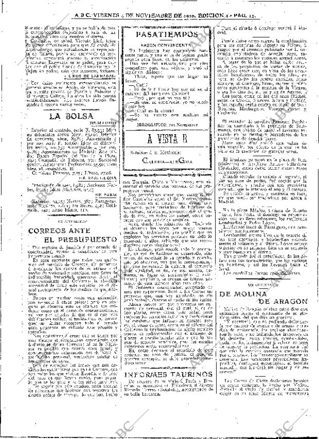 ABC MADRID 04-11-1910 página 12