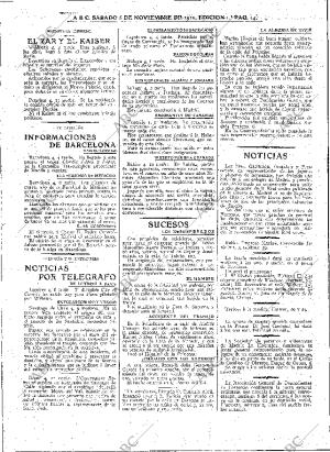 ABC MADRID 05-11-1910 página 14