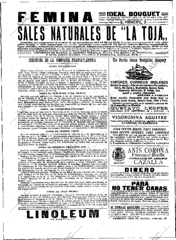 ABC MADRID 05-11-1910 página 2