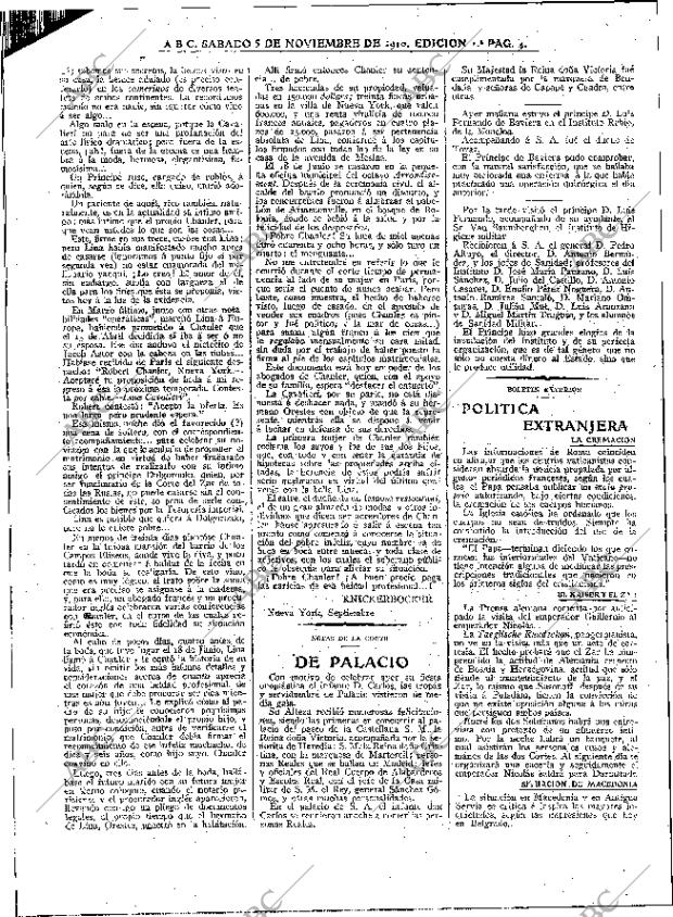 ABC MADRID 05-11-1910 página 4