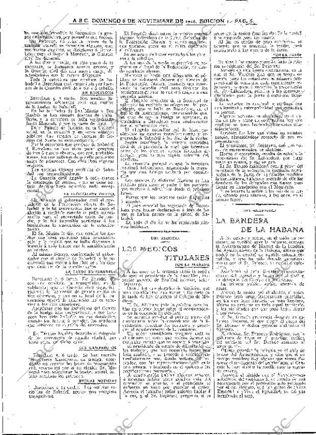 ABC MADRID 06-11-1910 página 6
