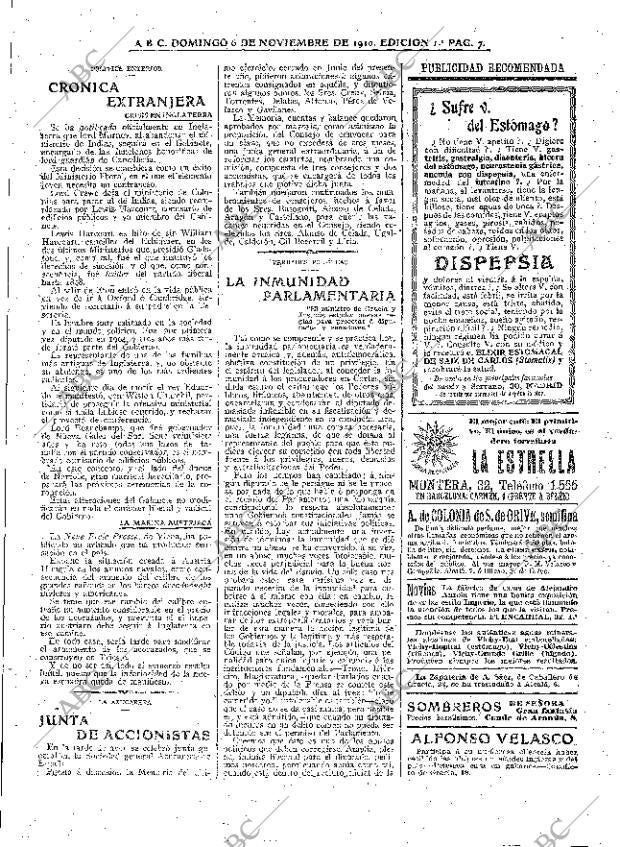 ABC MADRID 06-11-1910 página 7