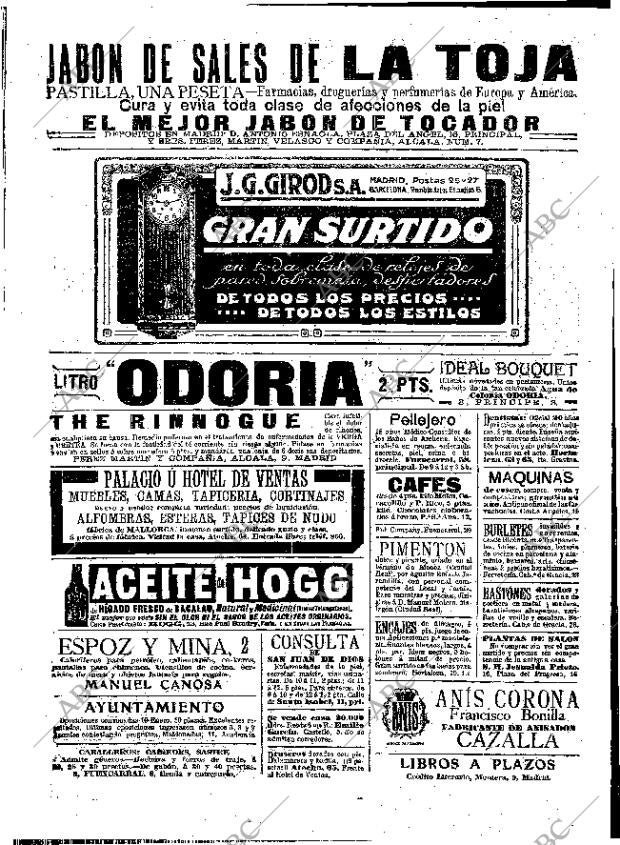 ABC MADRID 16-11-1910 página 2