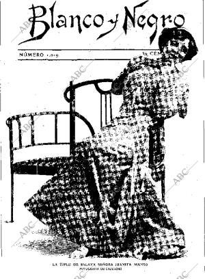 BLANCO Y NEGRO MADRID 20-11-1910 página 1