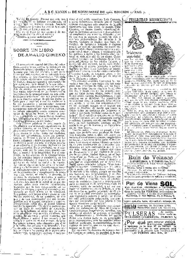 ABC MADRID 21-11-1910 página 7