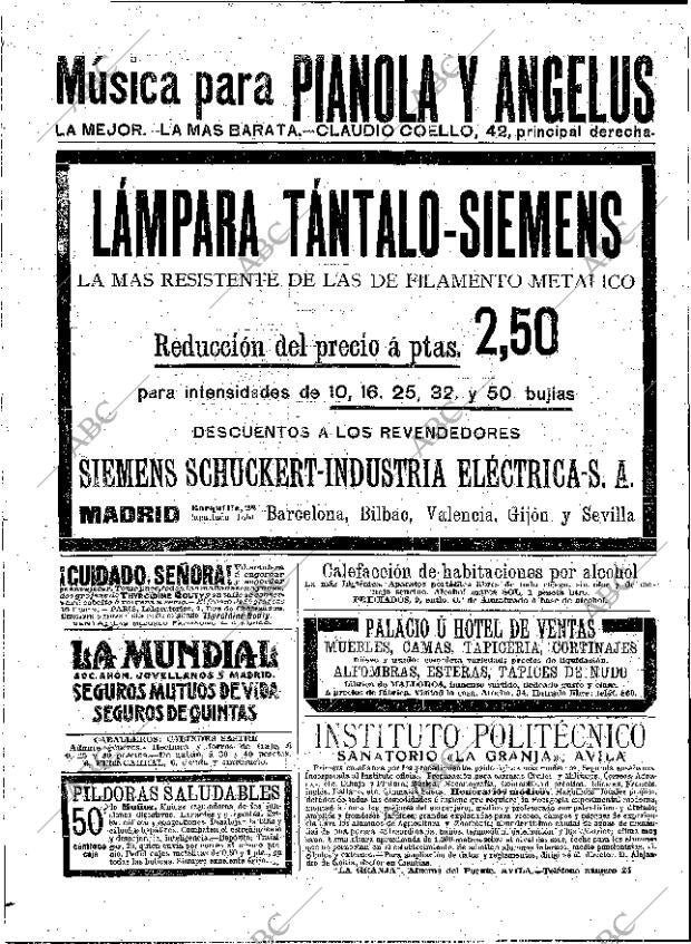 ABC MADRID 22-11-1910 página 20