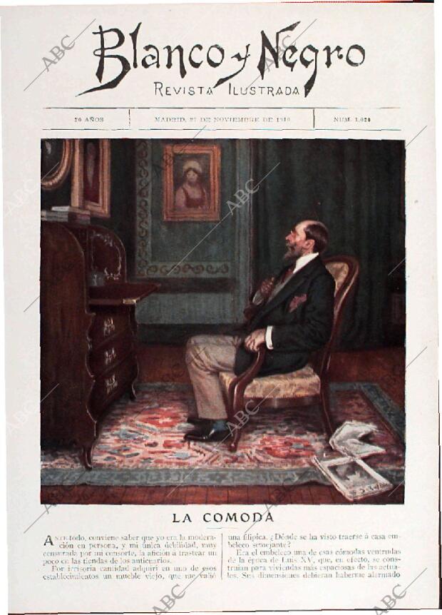 BLANCO Y NEGRO MADRID 27-11-1910 página 11