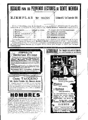 BLANCO Y NEGRO MADRID 27-11-1910 página 2