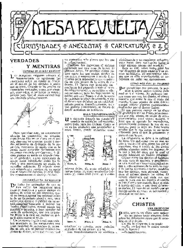 BLANCO Y NEGRO MADRID 27-11-1910 página 43