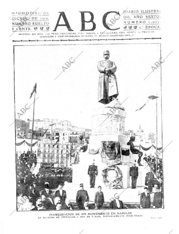 ABC MADRID 01-12-1910 página 1