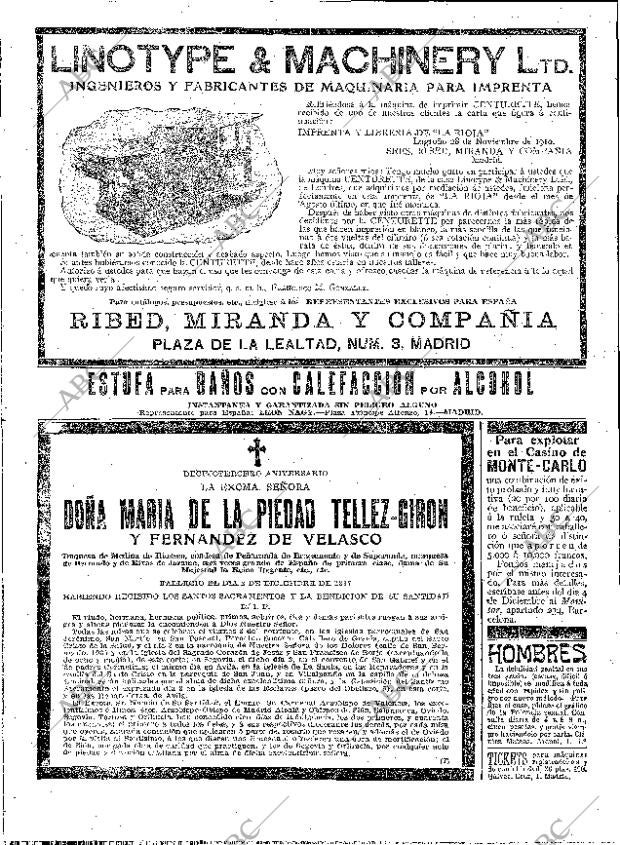 ABC MADRID 01-12-1910 página 16