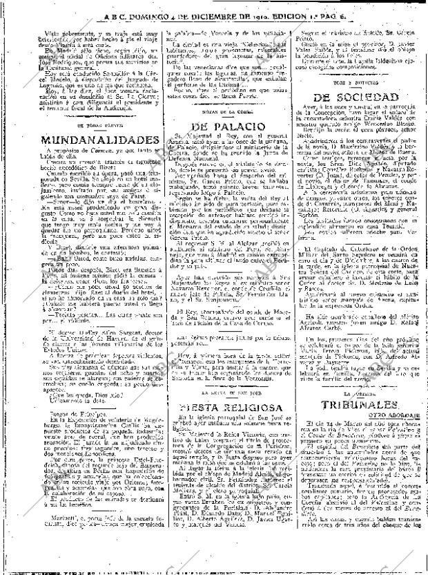 ABC MADRID 04-12-1910 página 6