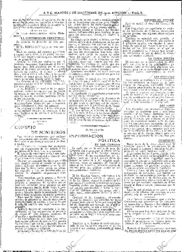 ABC MADRID 06-12-1910 página 8