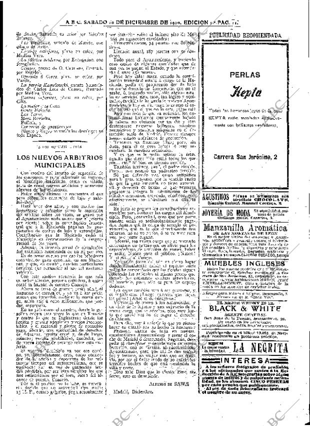 ABC MADRID 10-12-1910 página 11