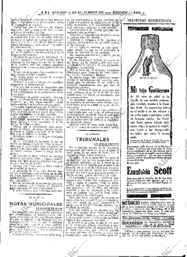 ABC MADRID 10-12-1910 página 7