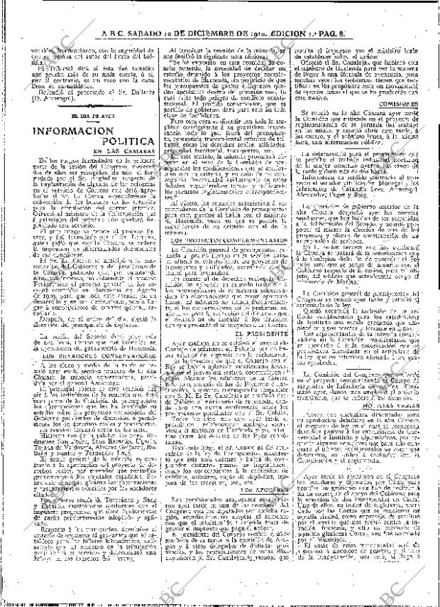 ABC MADRID 10-12-1910 página 8