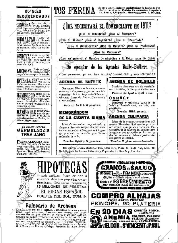 BLANCO Y NEGRO MADRID 11-12-1910 página 5