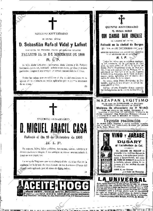 ABC MADRID 14-12-1910 página 18