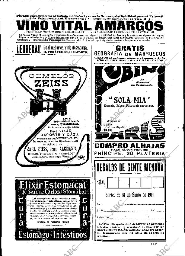 BLANCO Y NEGRO MADRID 08-01-1911 página 4