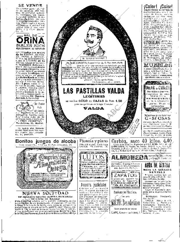 ABC MADRID 14-01-1911 página 16