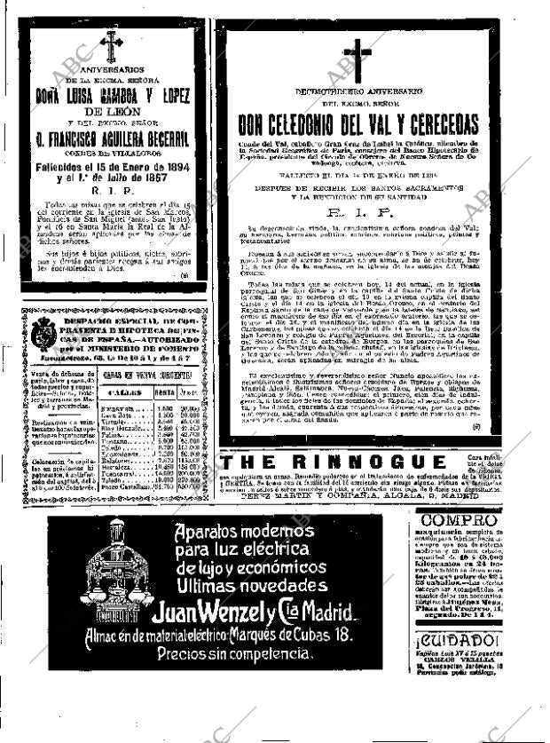 ABC MADRID 14-01-1911 página 17