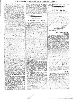 ABC MADRID 14-01-1911 página 5