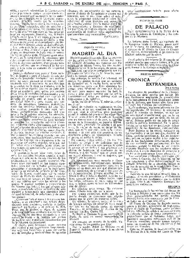 ABC MADRID 14-01-1911 página 5