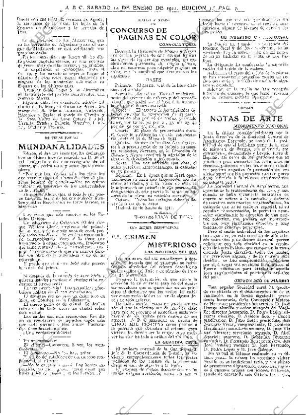 ABC MADRID 14-01-1911 página 7