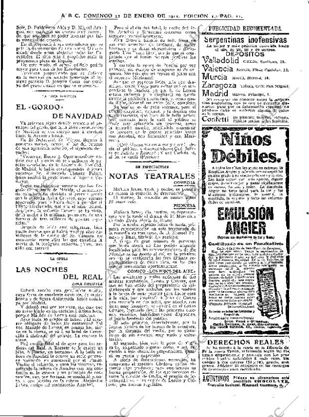 ABC MADRID 22-01-1911 página 11