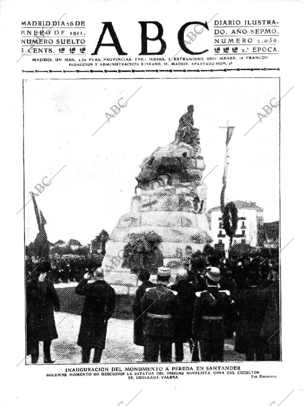 ABC MADRID 26-01-1911 página 1