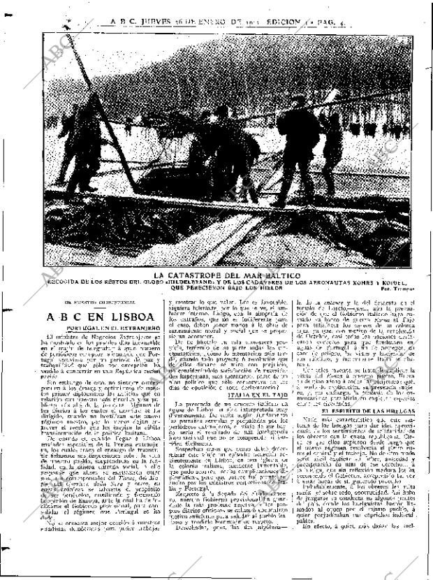 ABC MADRID 26-01-1911 página 4