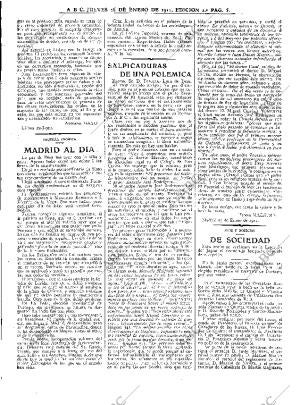 ABC MADRID 26-01-1911 página 5