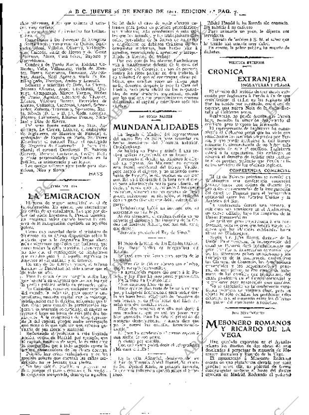 ABC MADRID 26-01-1911 página 7