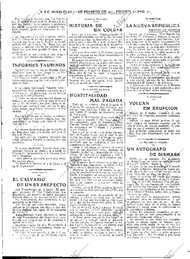 ABC MADRID 01-02-1911 página 11