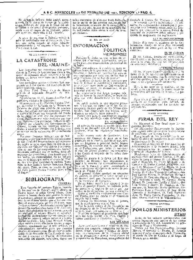 ABC MADRID 01-02-1911 página 6