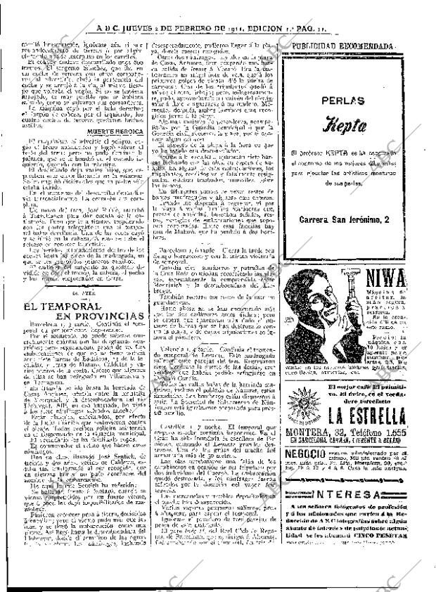 ABC MADRID 02-02-1911 página 11