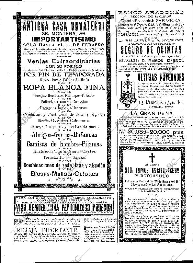 ABC MADRID 03-02-1911 página 16