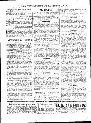 ABC MADRID 07-02-1911 página 14