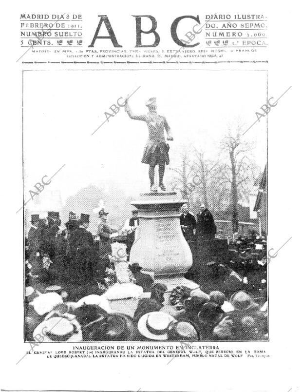 ABC MADRID 08-02-1911 página 1