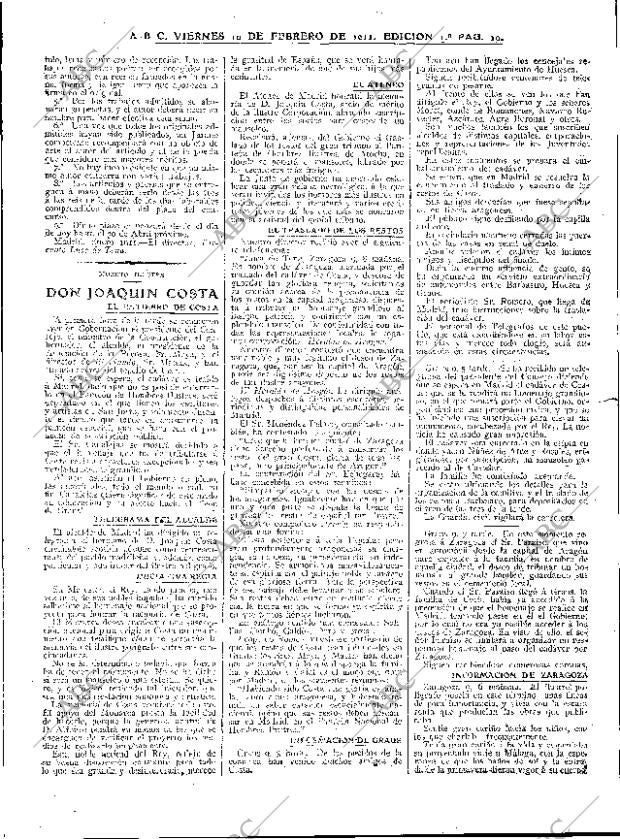 ABC MADRID 10-02-1911 página 10