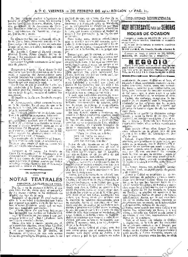 ABC MADRID 10-02-1911 página 11