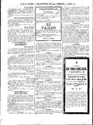 ABC MADRID 13-02-1911 página 16