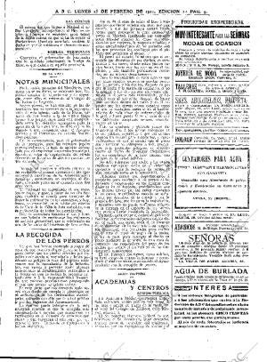 ABC MADRID 13-02-1911 página 9