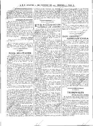 ABC MADRID 21-02-1911 página 8