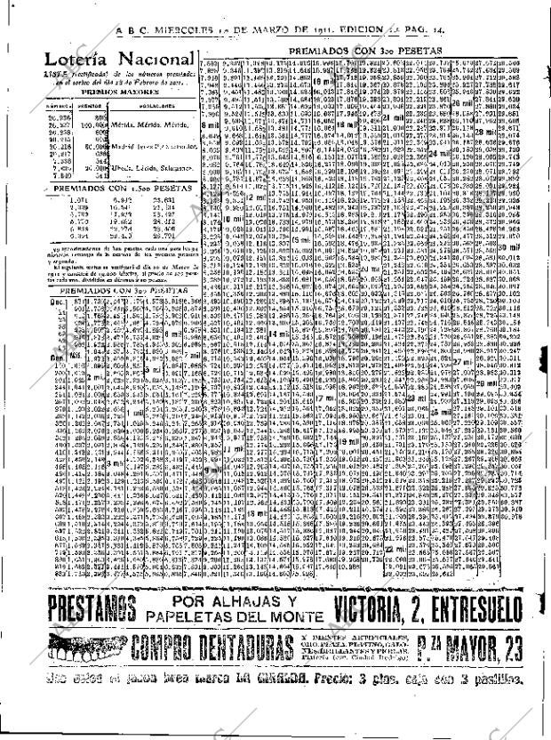 ABC MADRID 01-03-1911 página 14